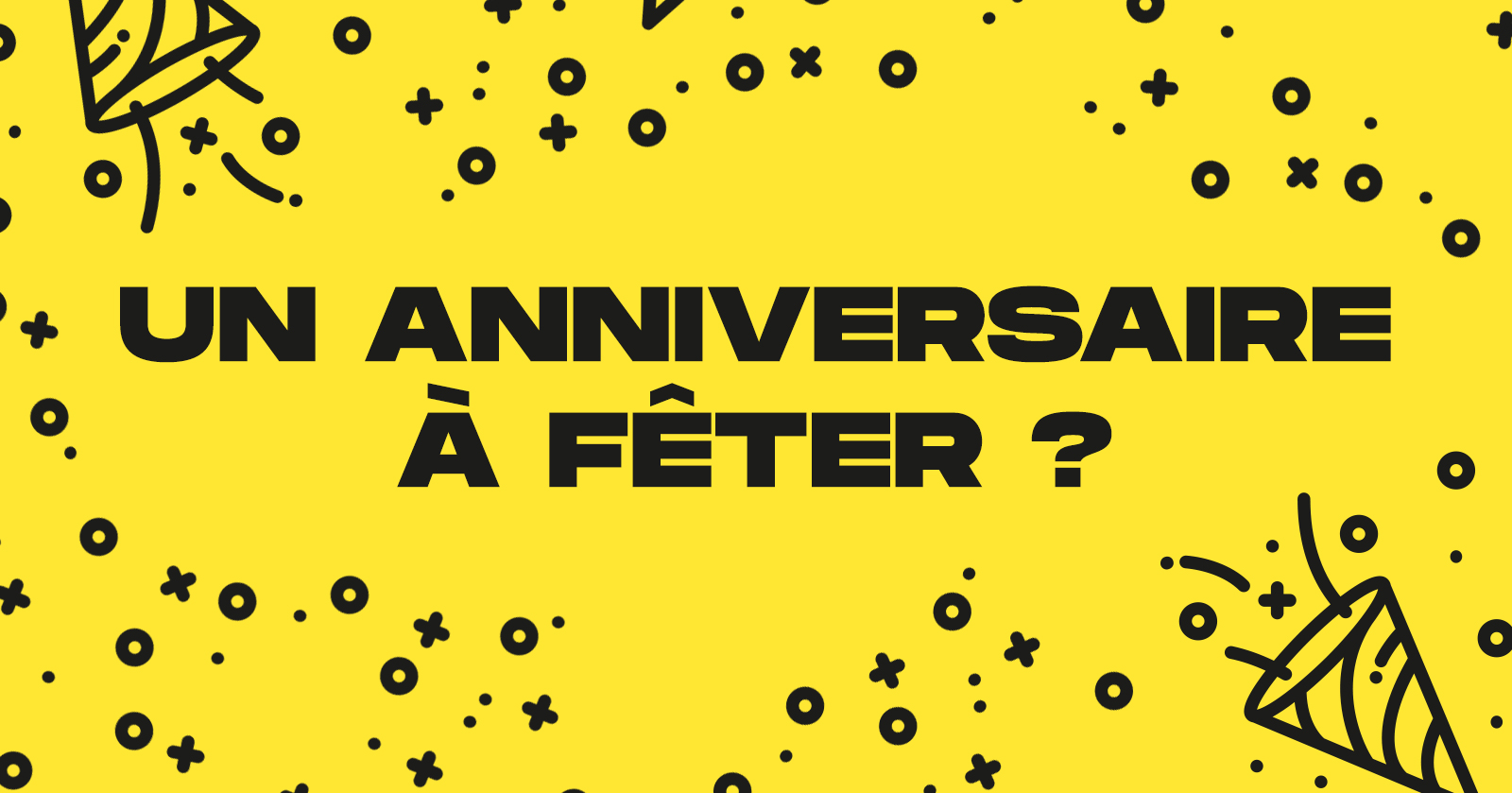 Formule anniversaire